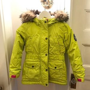 Yellow Girl Land’s End Expedition Down Jacket